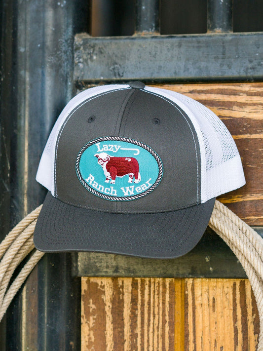 Lazy J Ranch Wear Grey Cap