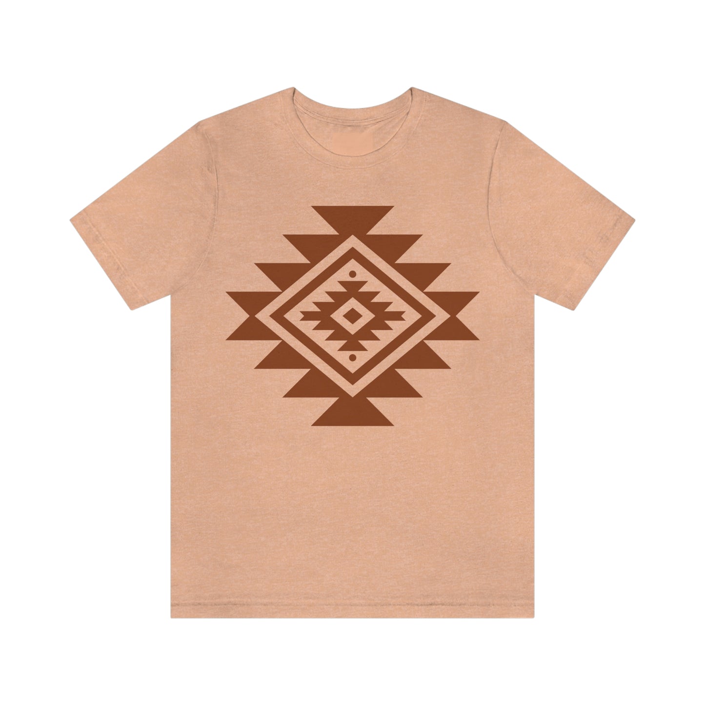 Brown Aztec Tee