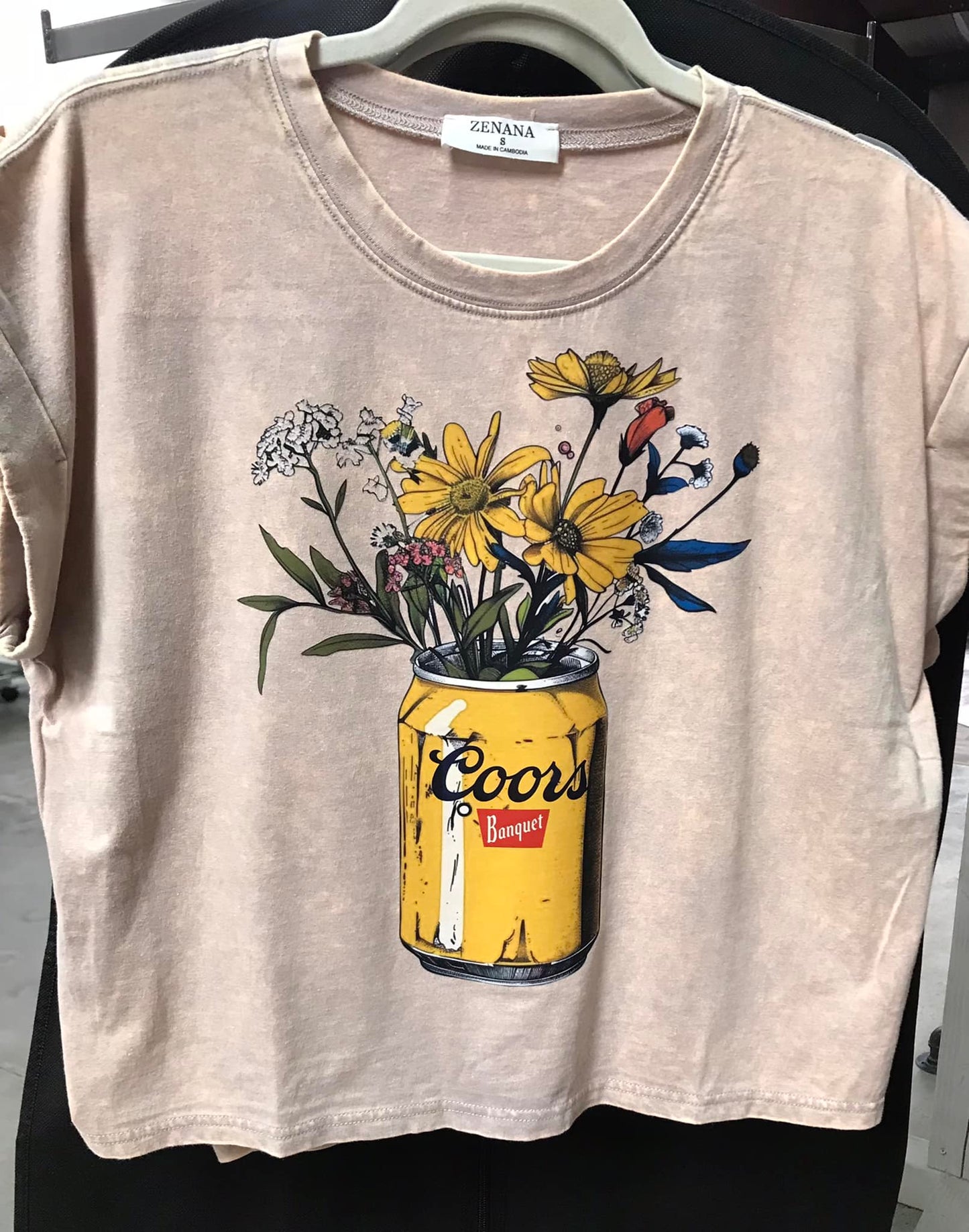 Coors Floral Banquet Sweatshirt Tee