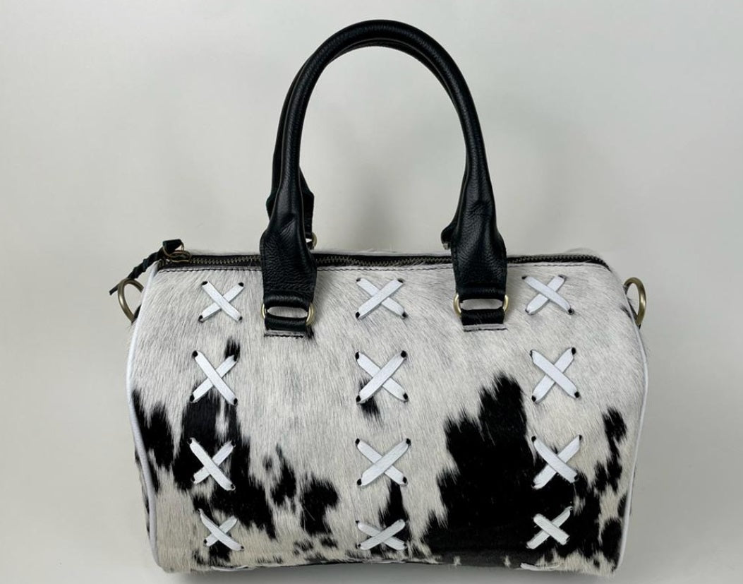 Cowhide Speedy Bag