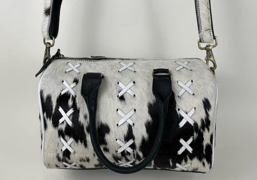 Cowhide Speedy Bag