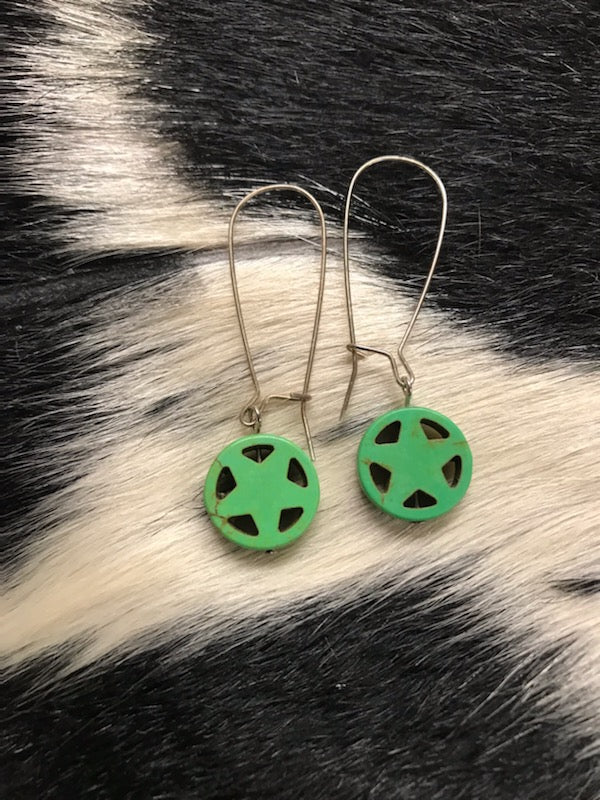 Texas Star Earrings