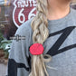 Red Rock Ponytail Holder