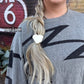 White Rock Ponytail Holder