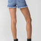 High Ride Denim Shorts