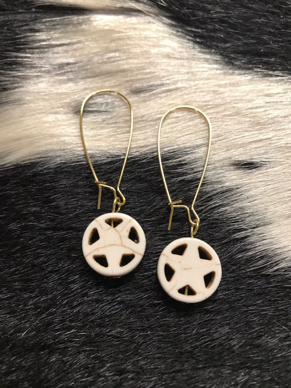 Texas Star Earrings