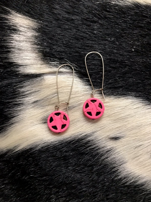 Texas Star Earrings