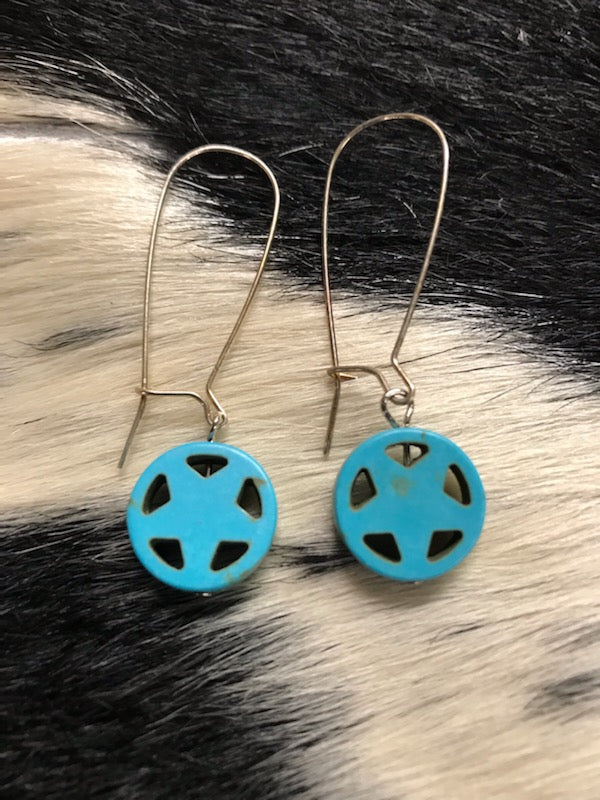 Texas Star Earrings