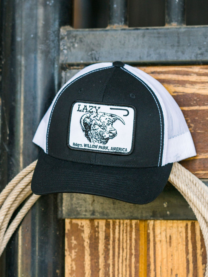 Lazy J Ranch Wear Black Cap