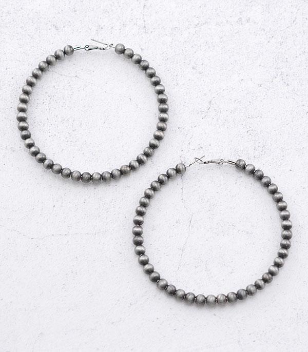 Silver Hoop Earrings