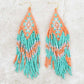 Beaded Tassel Earrings