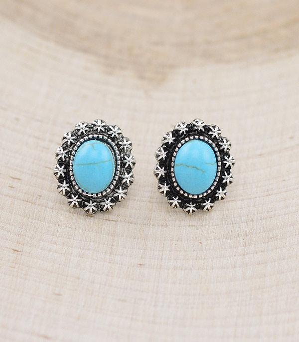 Turquoise Stud Earrings