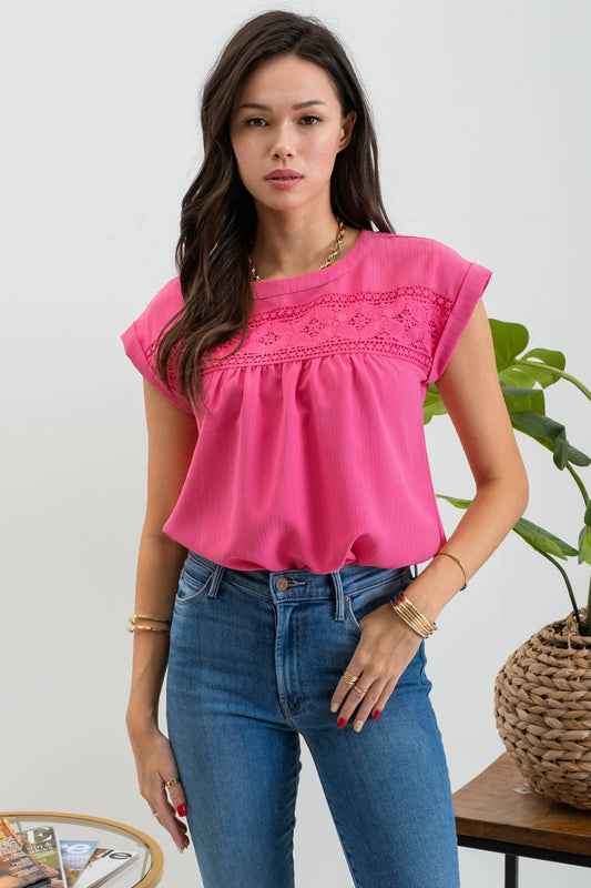 Floral Lace Top