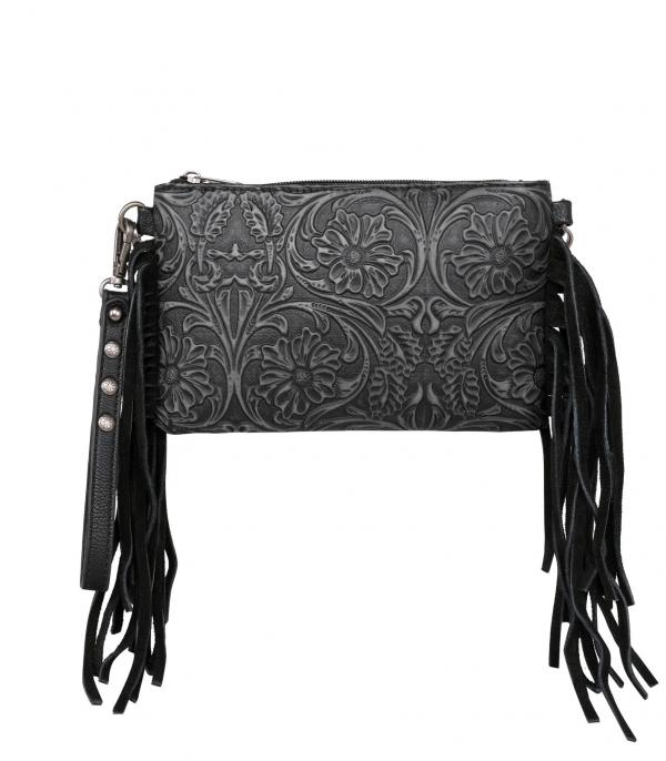 Montana West Tooled Crossbody Bag