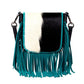 Cowhide Fringe Crossbody