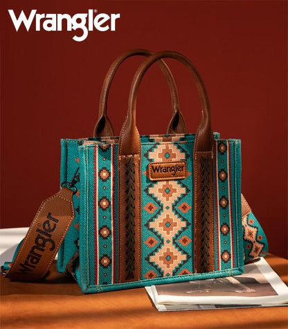 Wrangler Southwester Print Tote/Crossbody