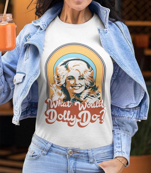 What Would Dolly Do Vintage T-shirt