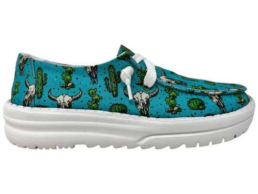 Cactus & Skull Women's Sneaker