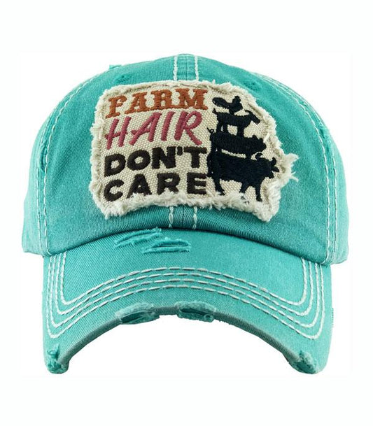 Farm Hair Don't Care Hat