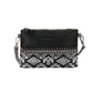 Montana West Aztec Thunderbird Embossed Crossbody Clutch