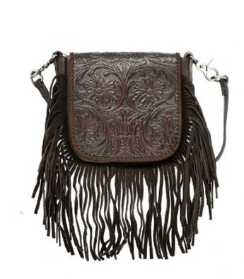 Montana West Leather Crossbody Bag