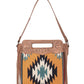 Trinity Ranch Aztec Tapestry Floral Embossed Concealed Carry Hobo